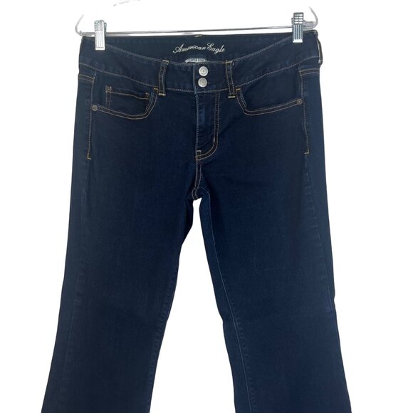 American Eagle Outfitters - AE Artist Jean - Dark Blue size 12 regular - Picture 3 of 9
